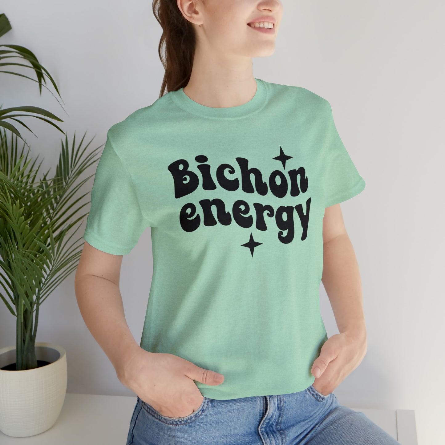 Bichon Energy Dog Short Sleeve T-shirt