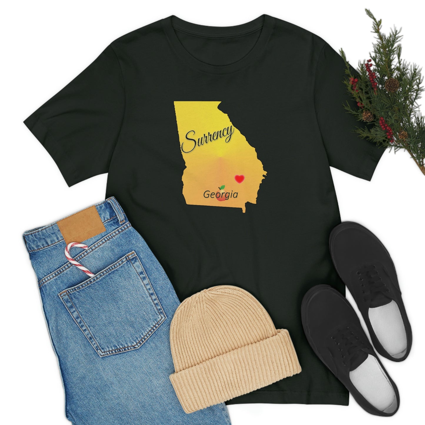 Surrency Georgia Unisex Jersey Short Sleeve Tee