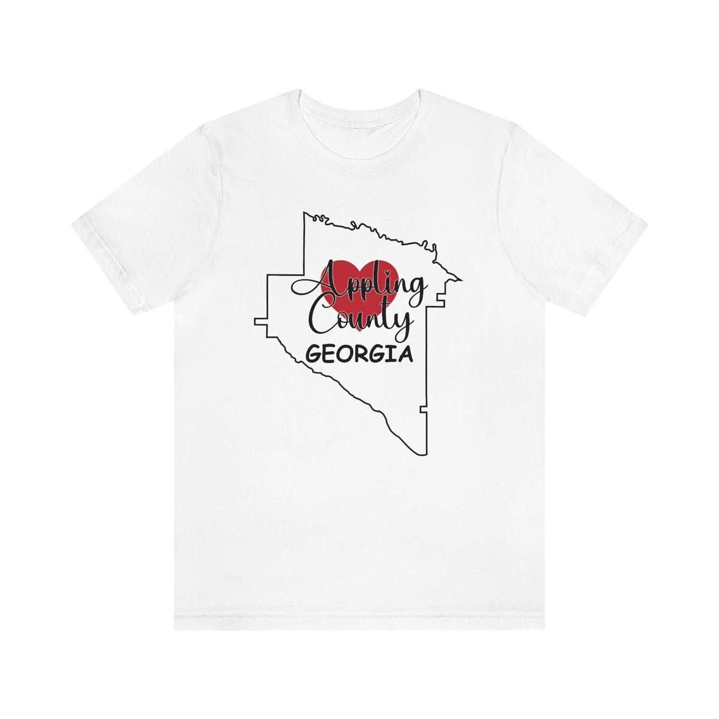 Appling County Georgia Unisex Jersey Short Sleeve Tee