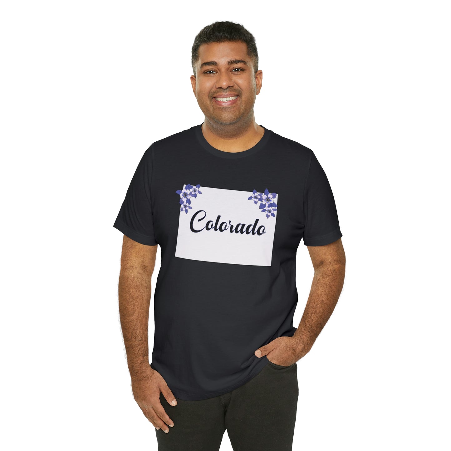 Colorado State Flower Short Sleeve T-shirt