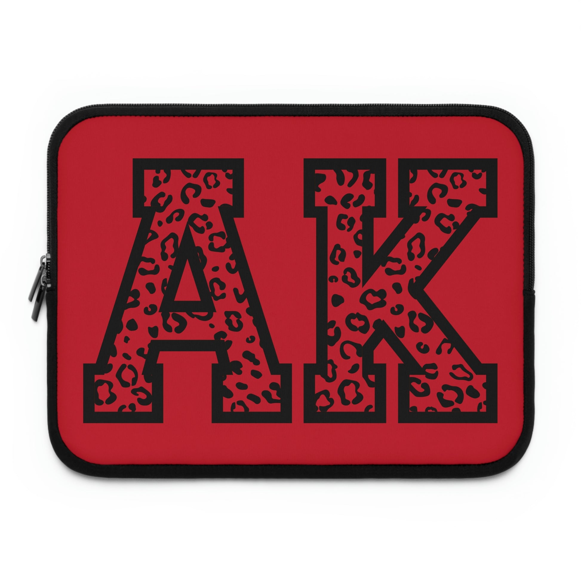 Alaska Leopard Print AK Laptop Sleeve