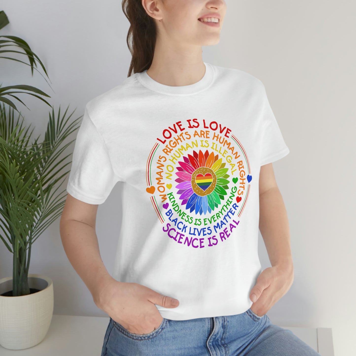 Awareness Print Unisex Jersey Short Sleeve Tee