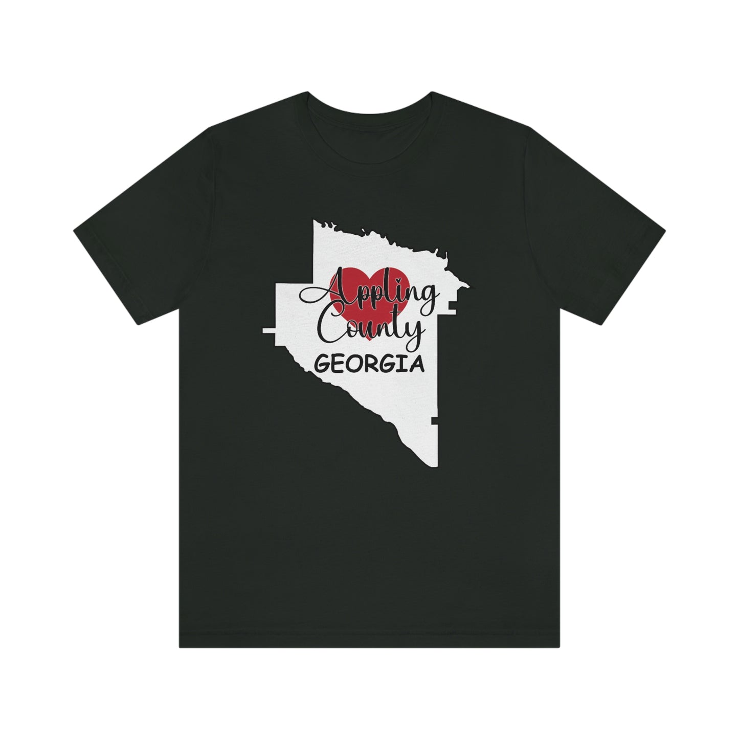 Appling County Georgia Unisex Jersey Short Sleeve Tee
