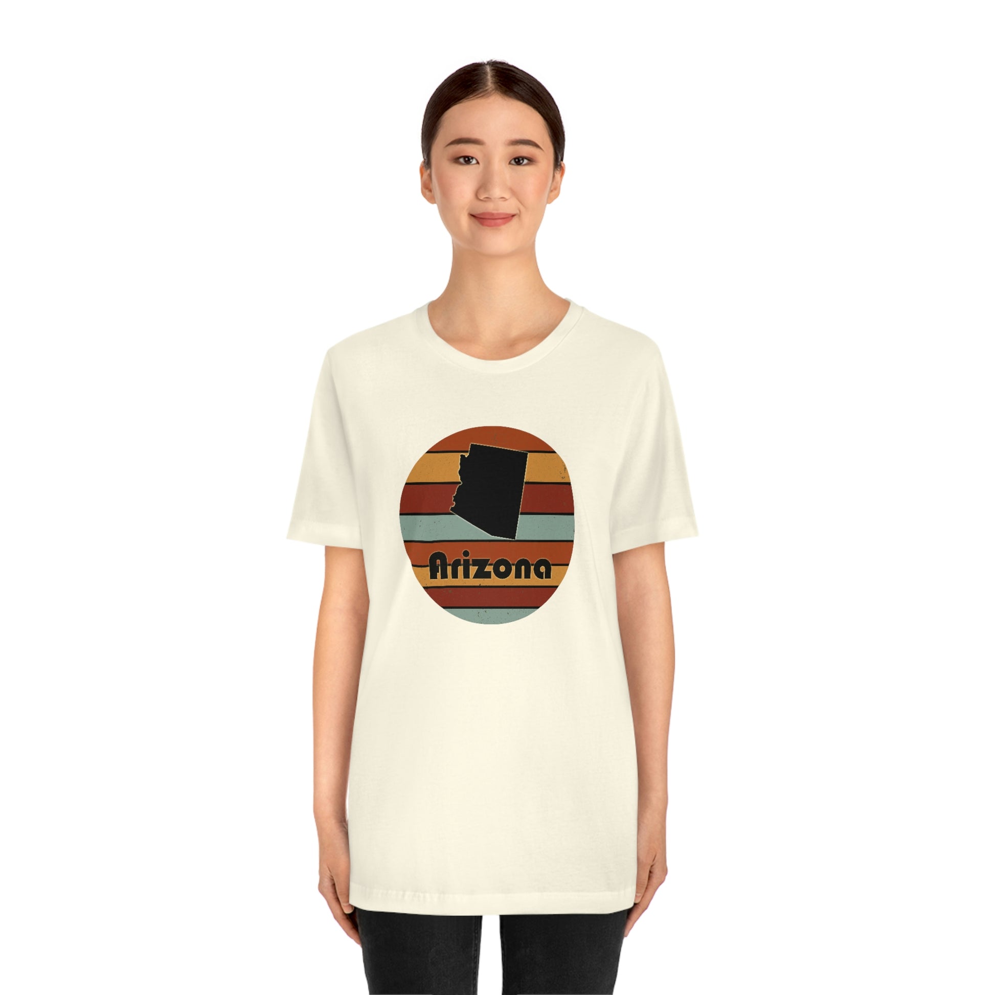 Arizona Retro Sunset Unisex Jersey Short Sleeve Tee Tshirt T-shirt
