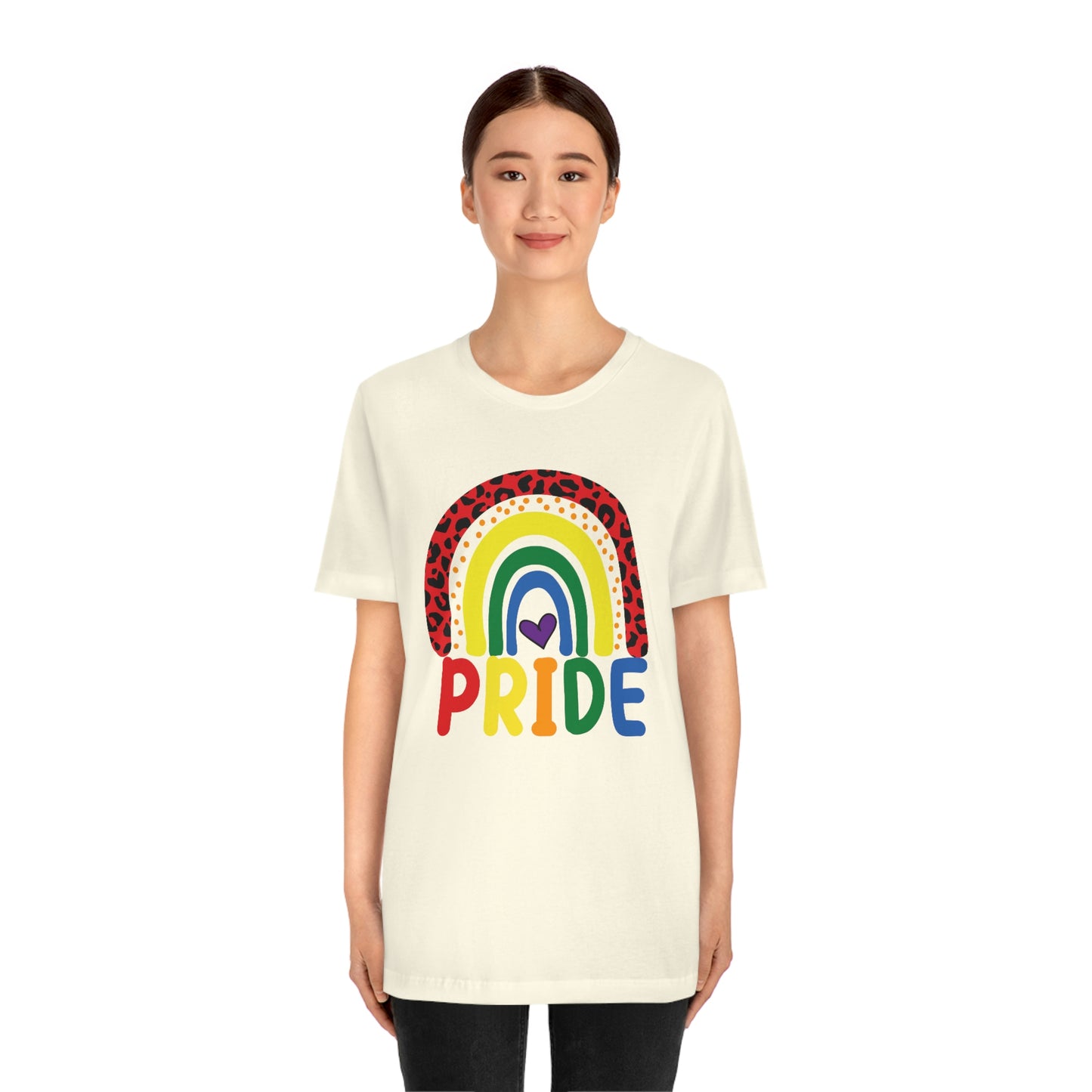 LGBTQIA Awareness Pride Print Unisex Jersey Short Sleeve Tee