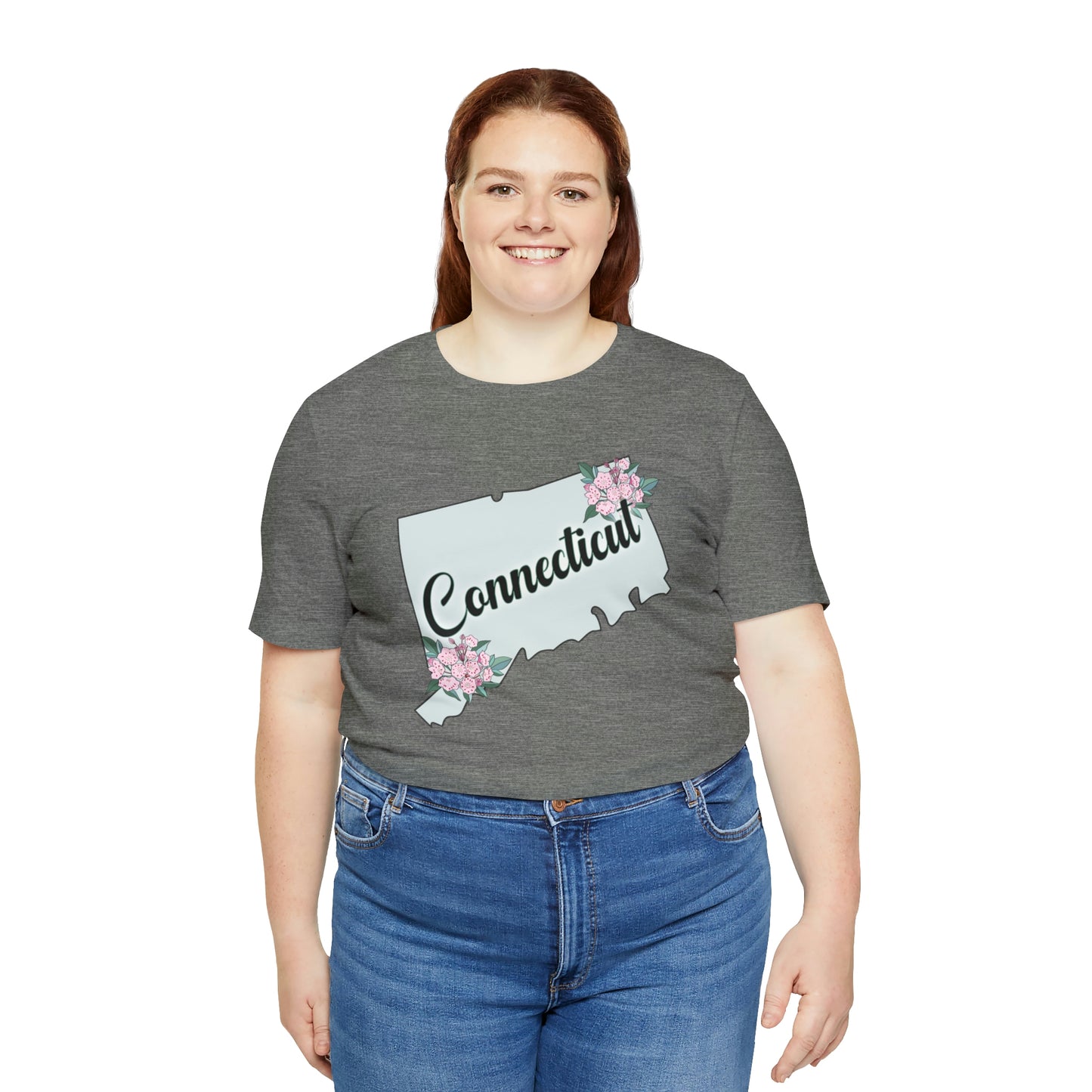 Connecticut State Flower Short Sleeve T-shirt