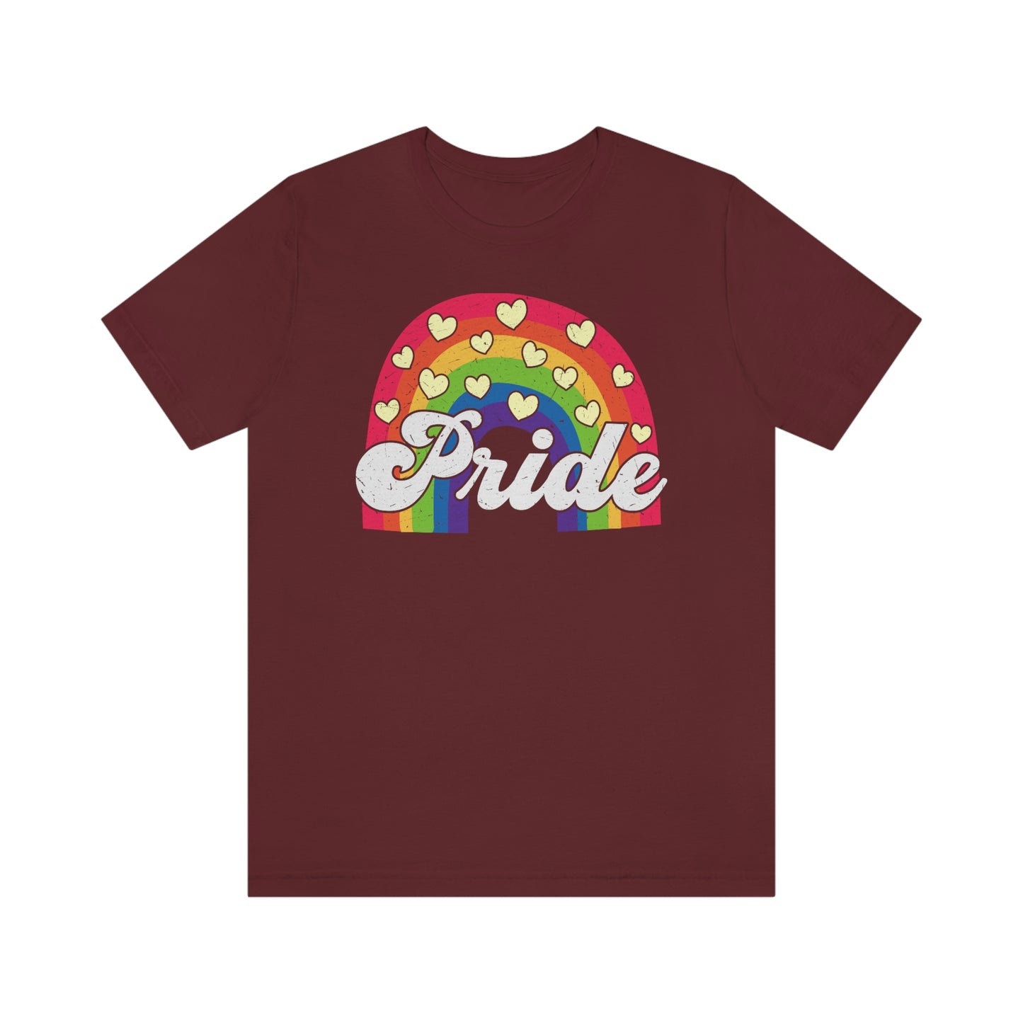 Pride Rainbow LGBTQIA Unisex Jersey Short Sleeve Tee
