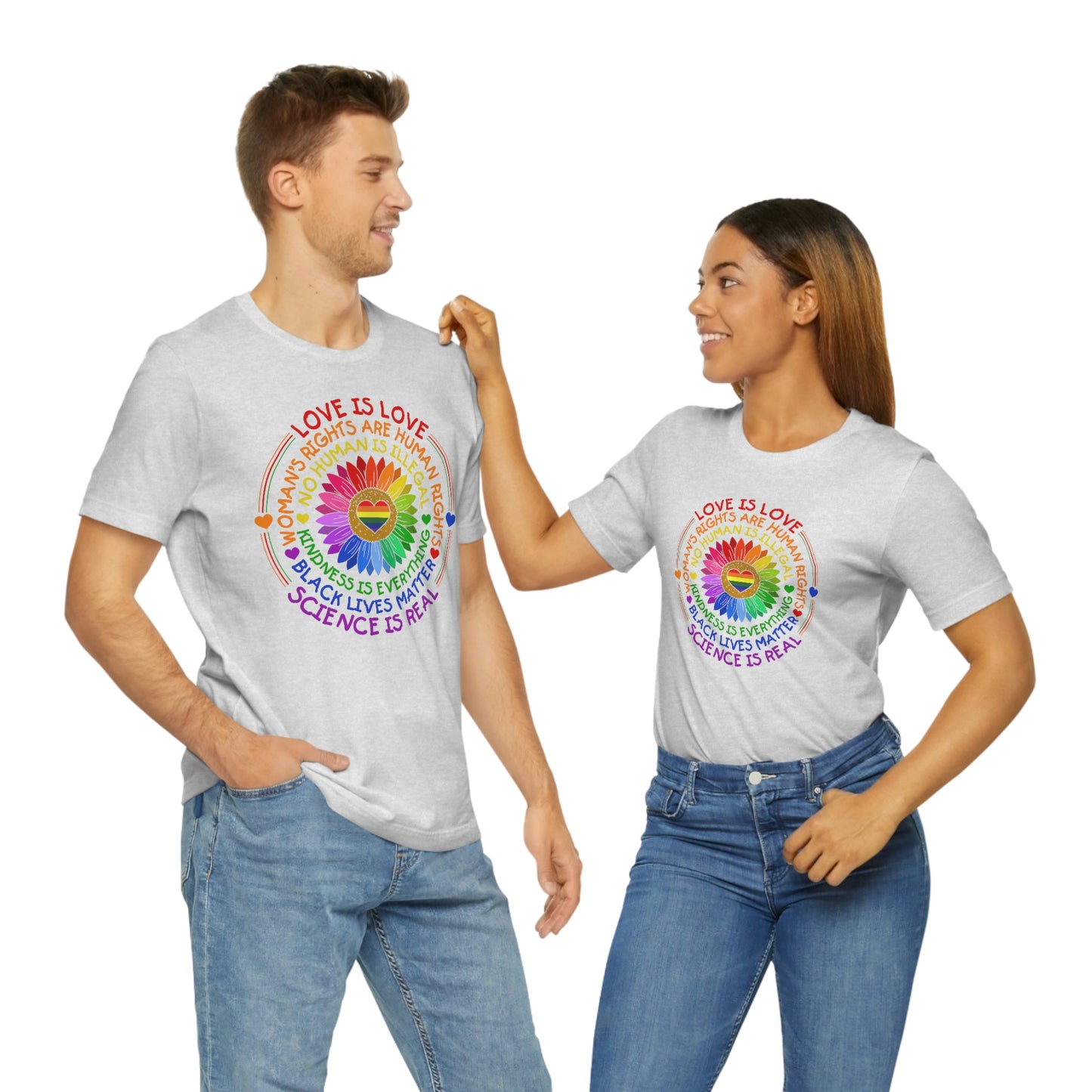 Awareness Print Unisex Jersey Short Sleeve Tee