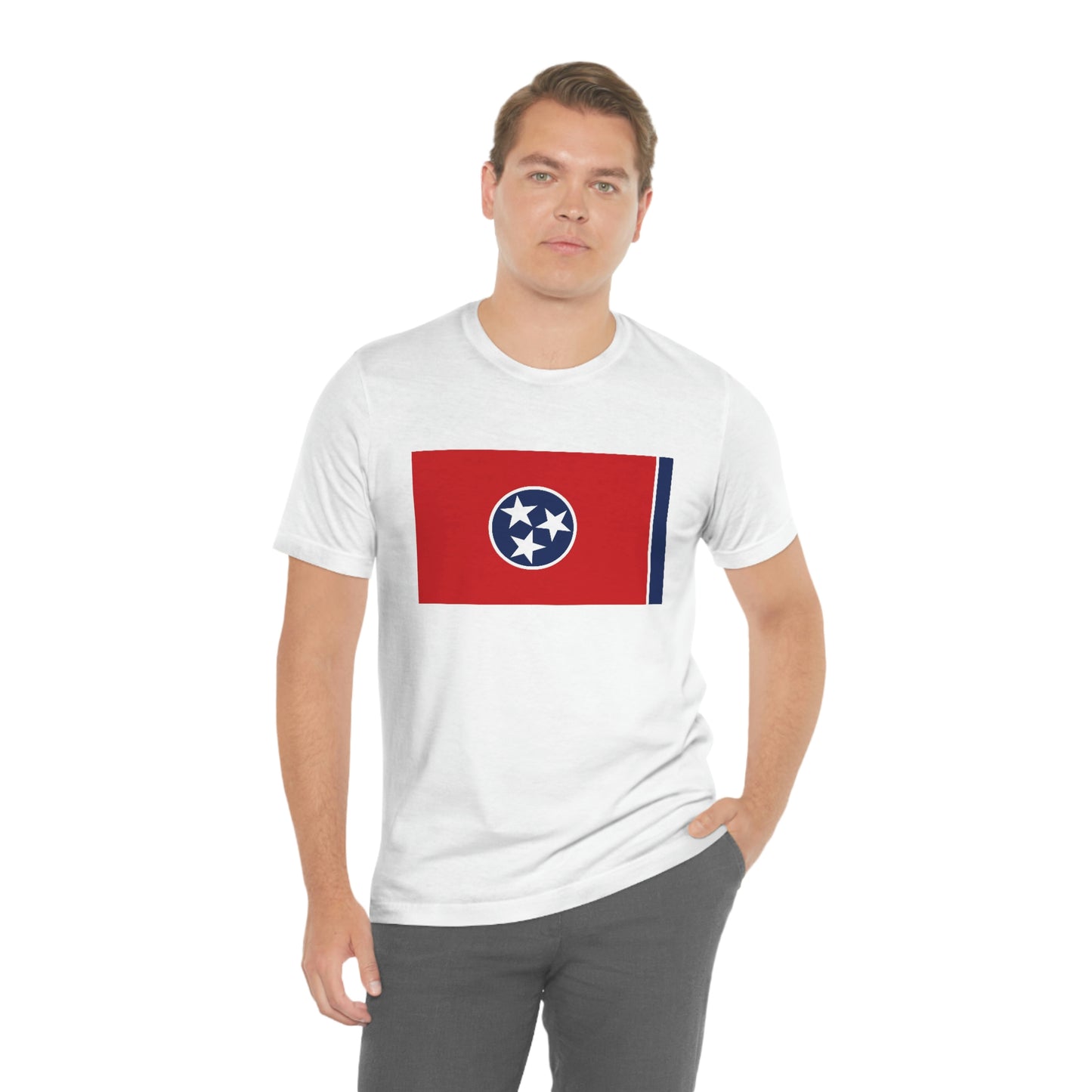 Tennessee Flag Unisex Jersey Short Sleeve Tee Tshirt T-shirt