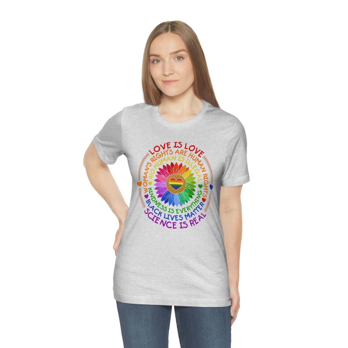 Awareness Print Unisex Jersey Short Sleeve Tee