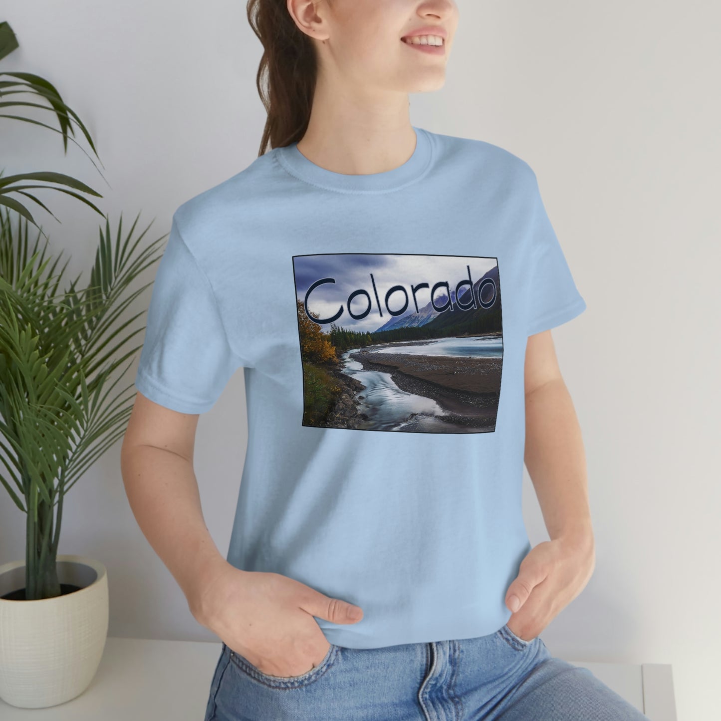 Colorado Water Unisex Jersey Short Sleeve Tee Tshirt T-shirt