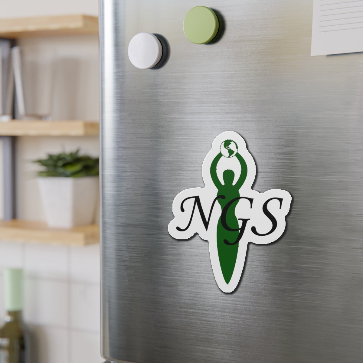 North Georgia Solitaries Die-Cut Magnets