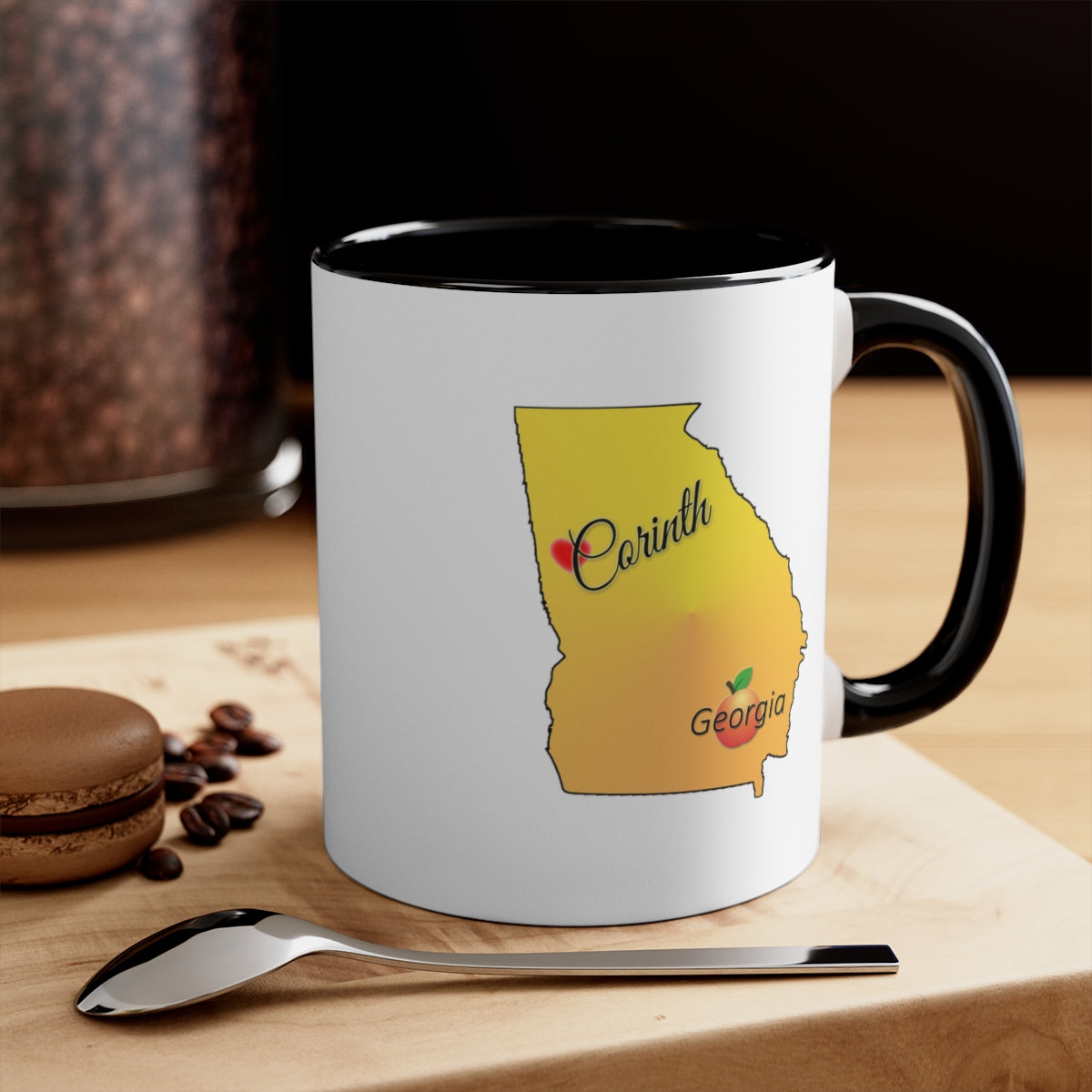 Corinth Georgia Accent Coffee Mug, 11oz