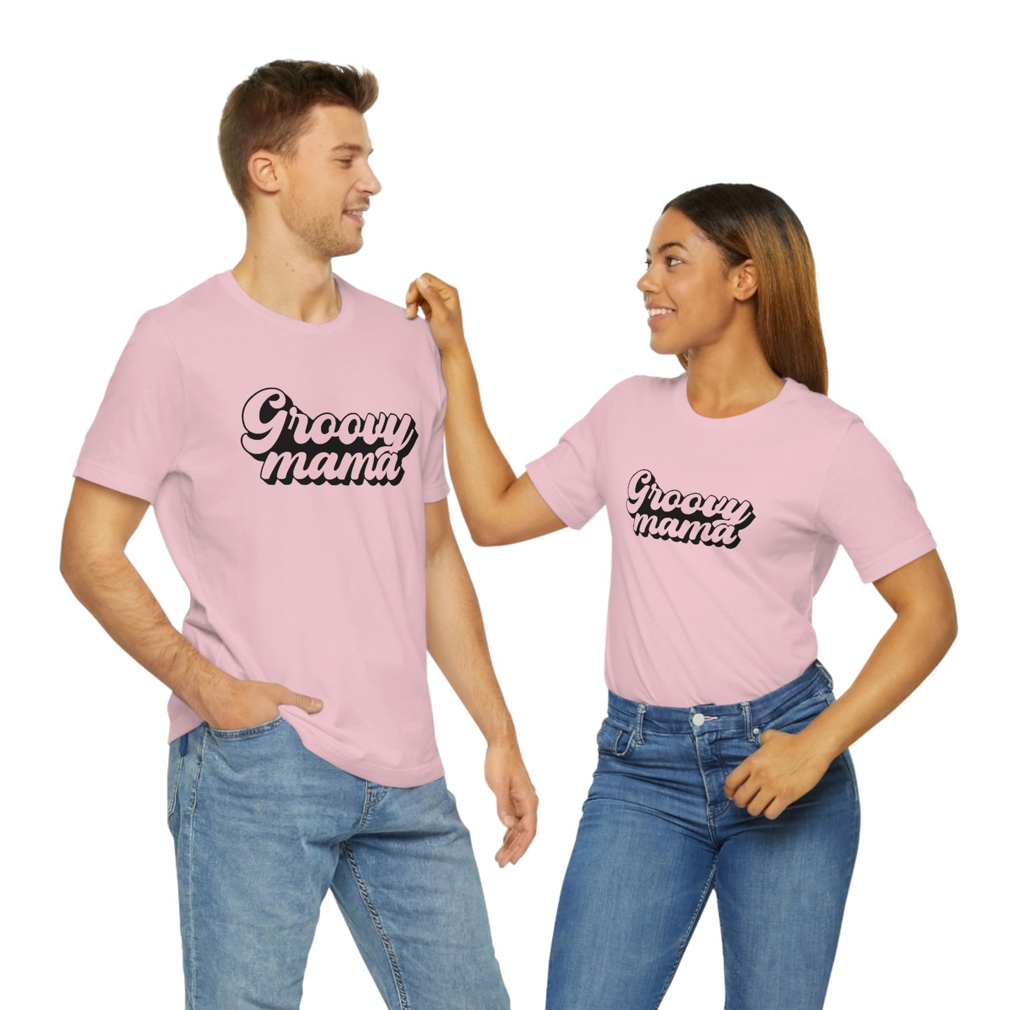 Groovy Mama Unisex Jersey Short Sleeve Tee