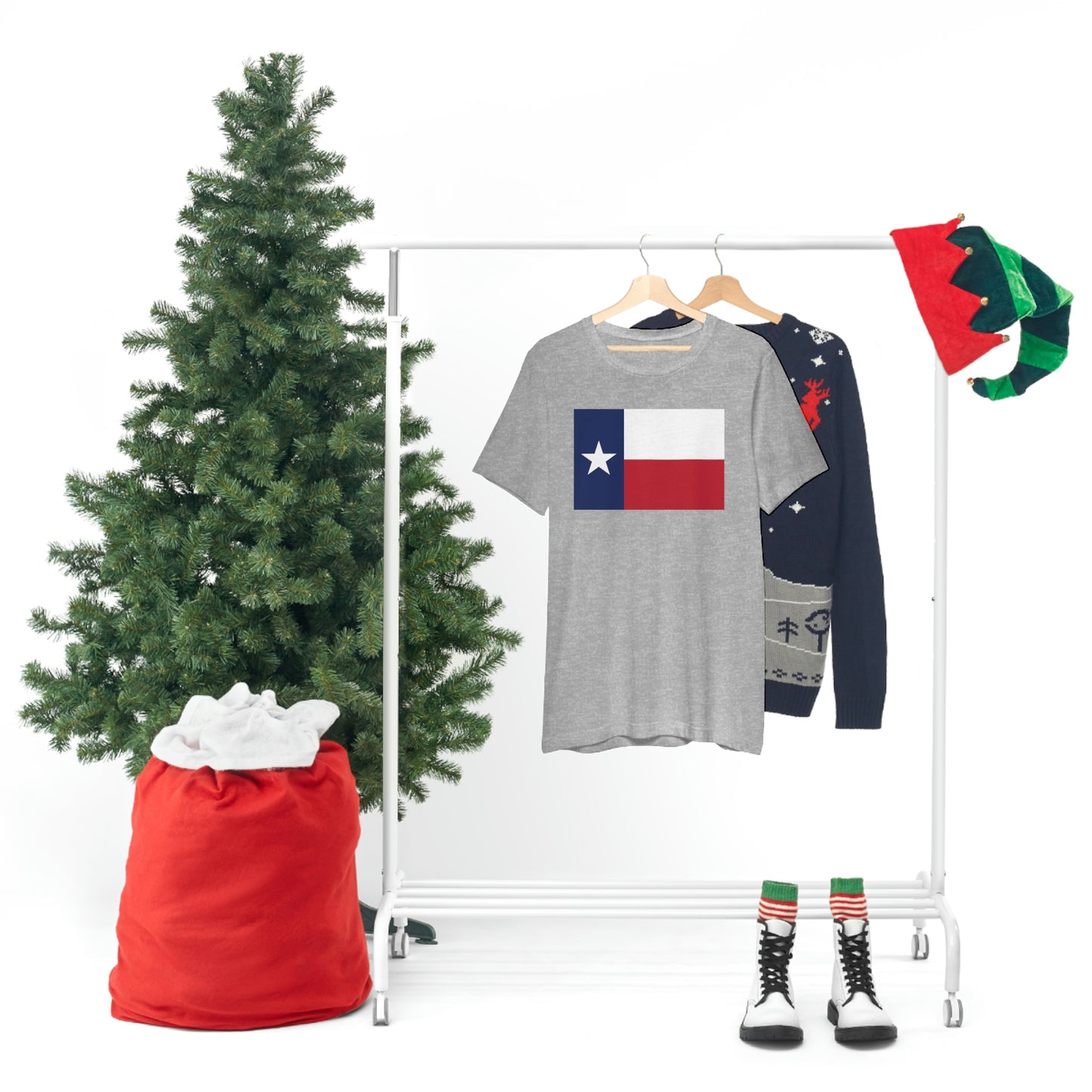 Texas Flag Unisex Jersey Short Sleeve Tee Tshirt T-shirt