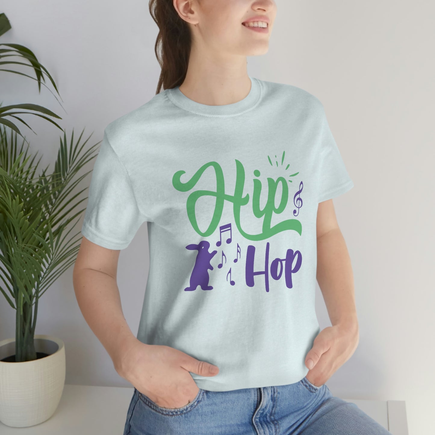 Hip Hop Unisex Jersey Short Sleeve Tee