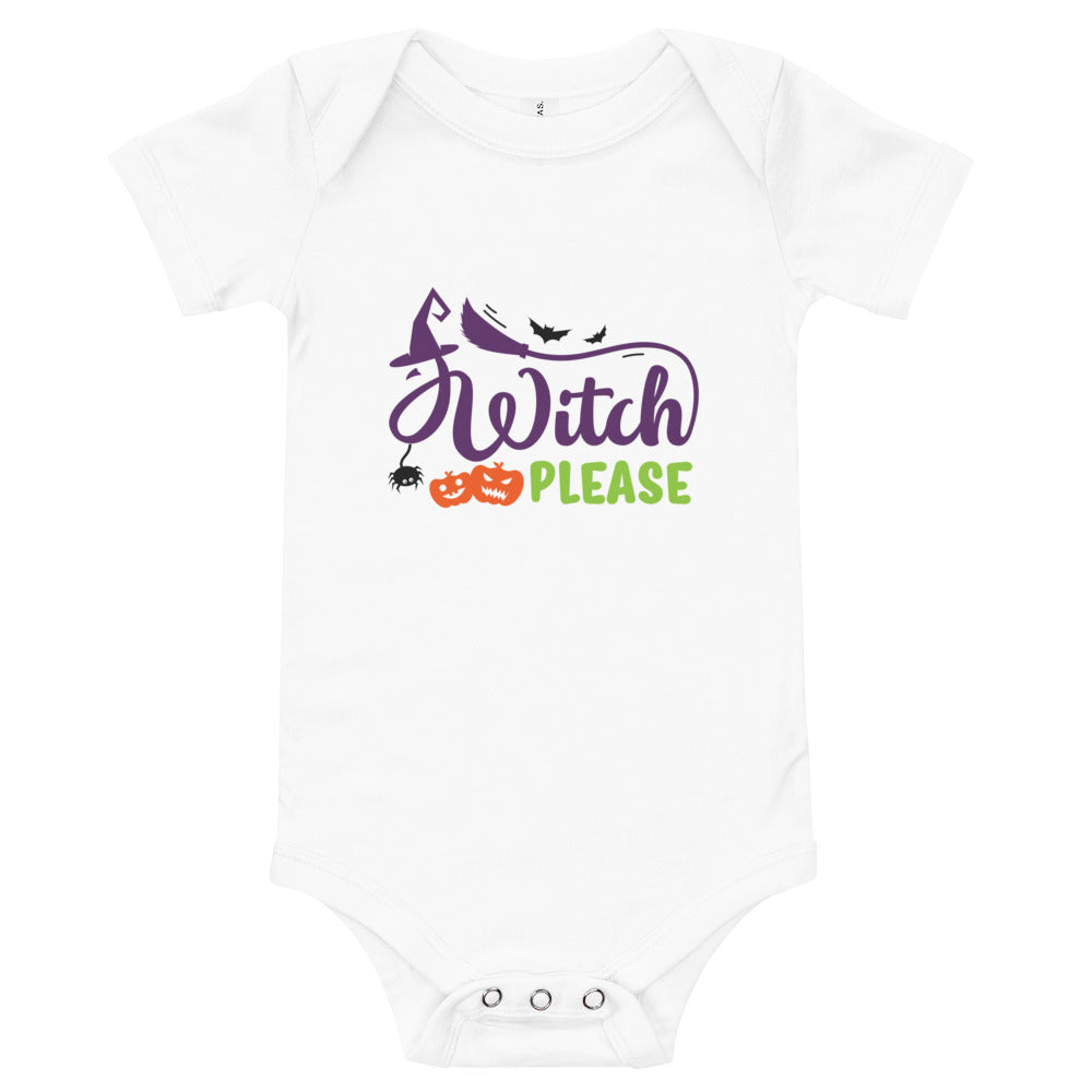 Witch Please Baby short sleeve one piece