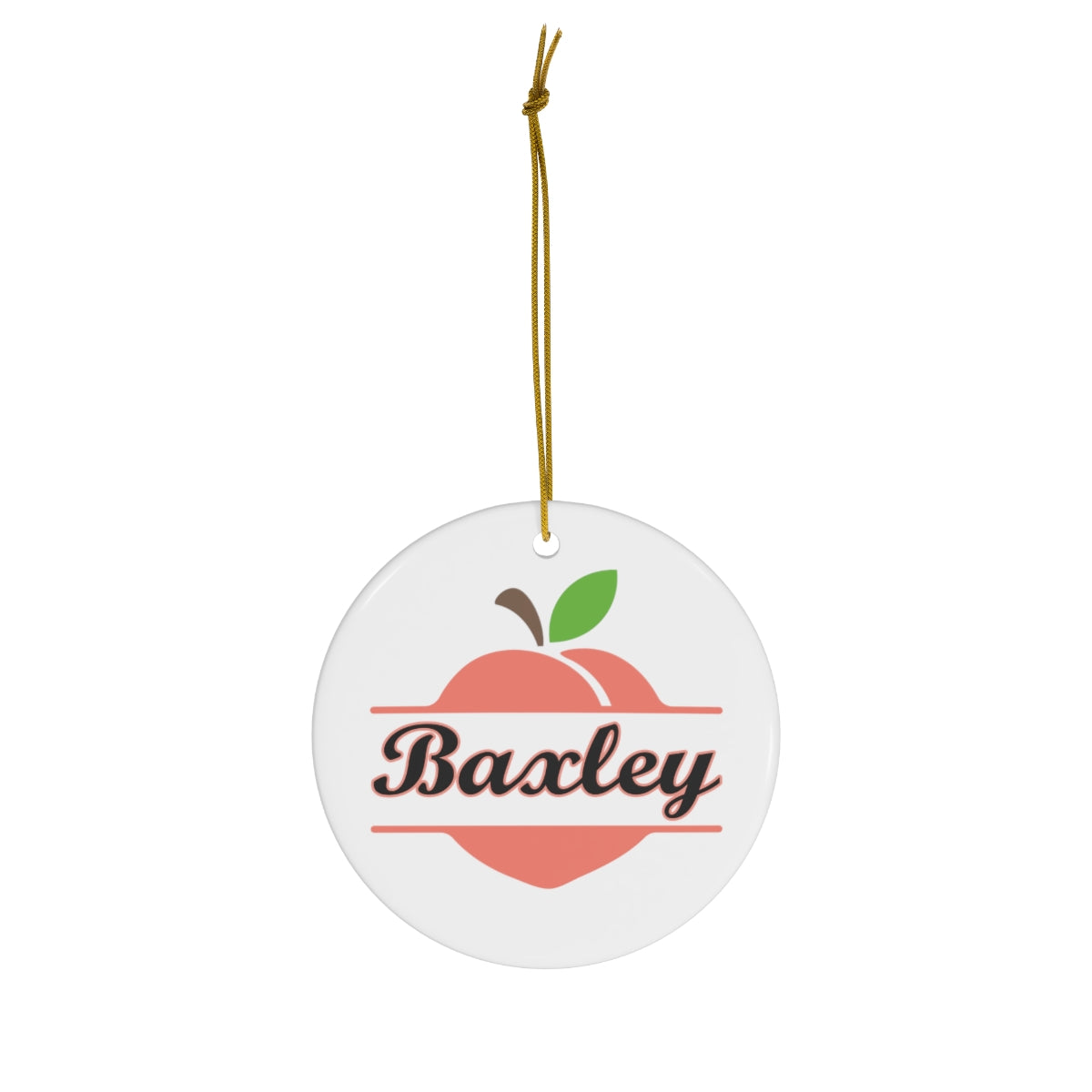 Baxley Georgia Ceramic Ornament, 1-Pack