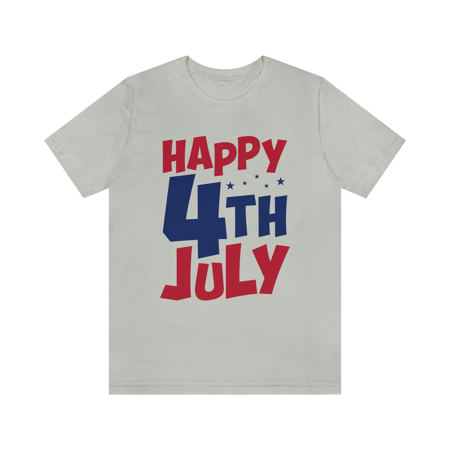 Happy 4th of July Unisex Jersey Short Sleeve Tee