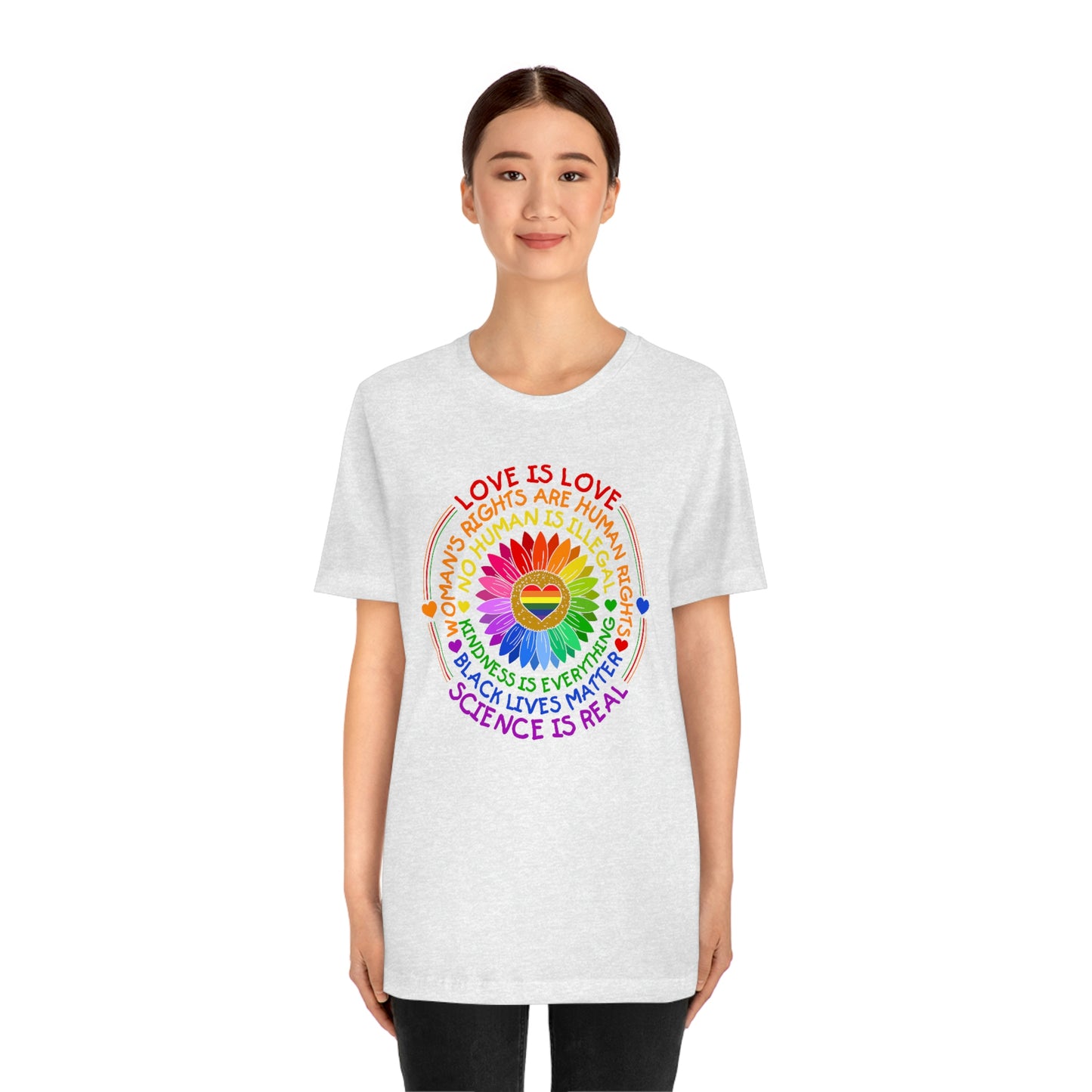 Awareness Print Unisex Jersey Short Sleeve Tee