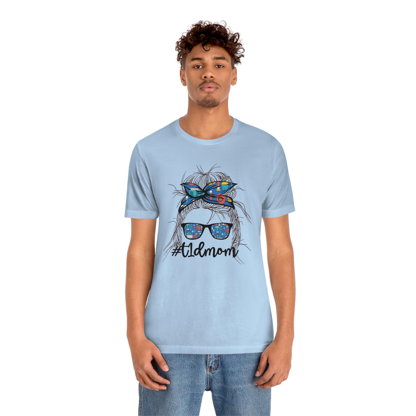T1D Mom Diabetes Awareness tshirt t-shirt tee