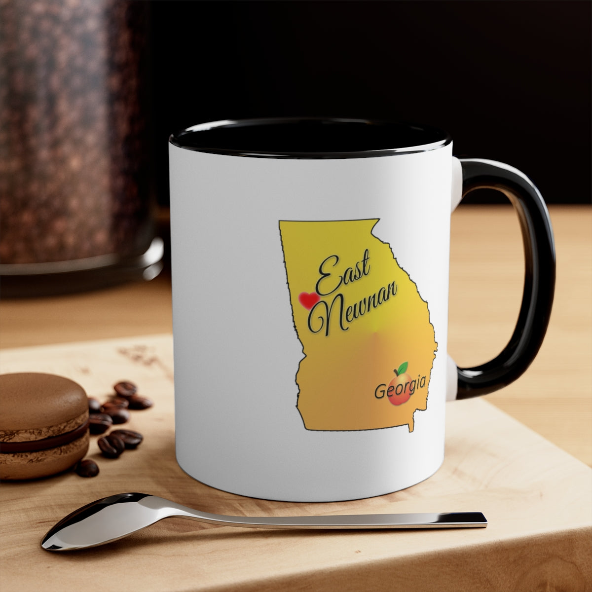 East Newnan Georgia Accent Coffee Mug, 11oz