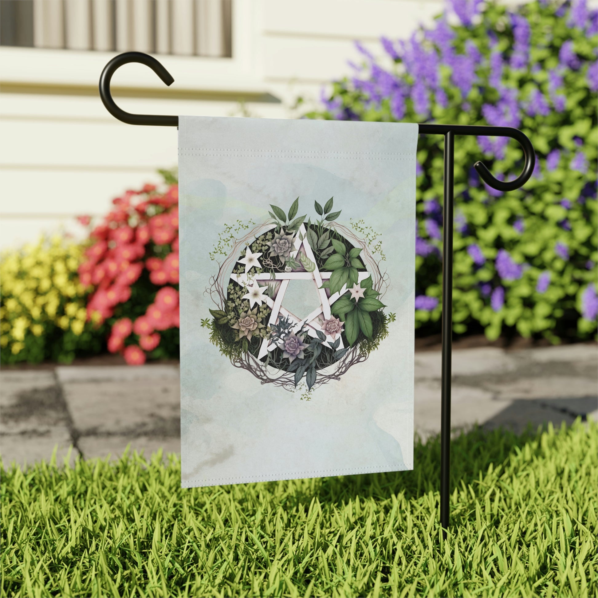 Spring Pentagram Garden & House Banner