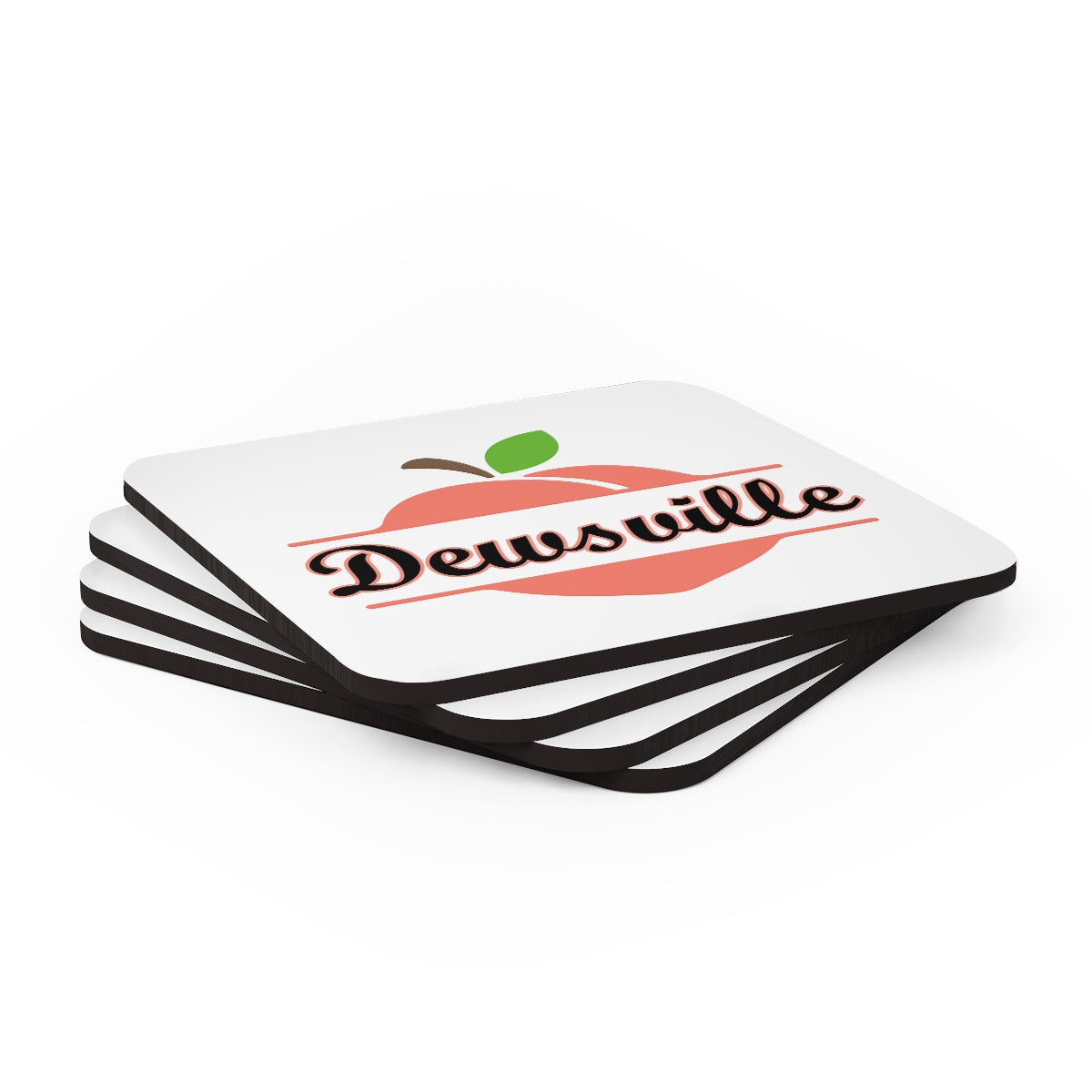 Dewsville Georgia Corkwood Coaster Set