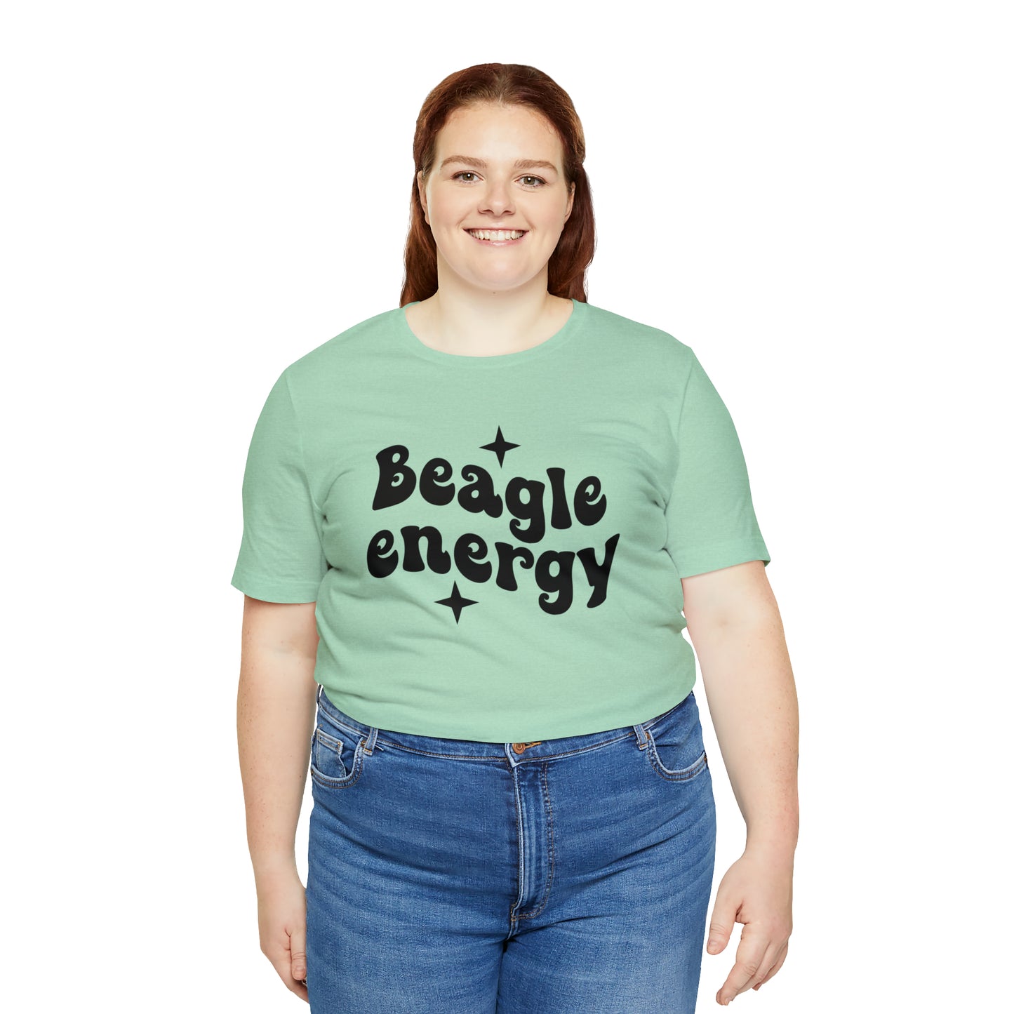 Beagle Energy Dog Short Sleeve T-shirt