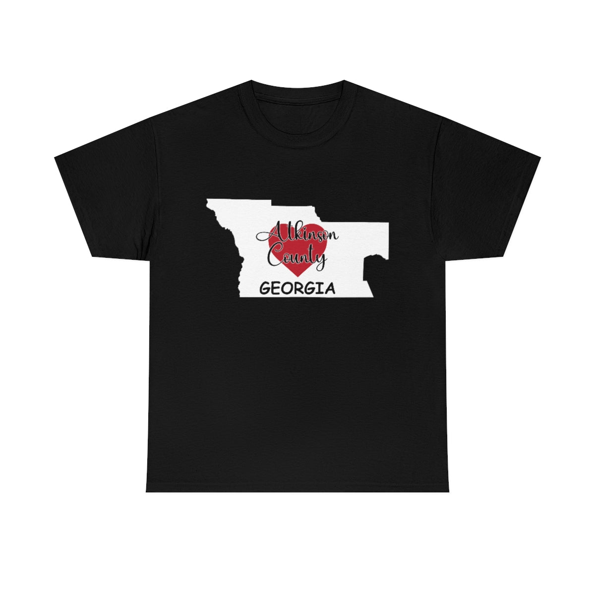 Atkinson County Georgia Unisex Heavy Cotton Tee