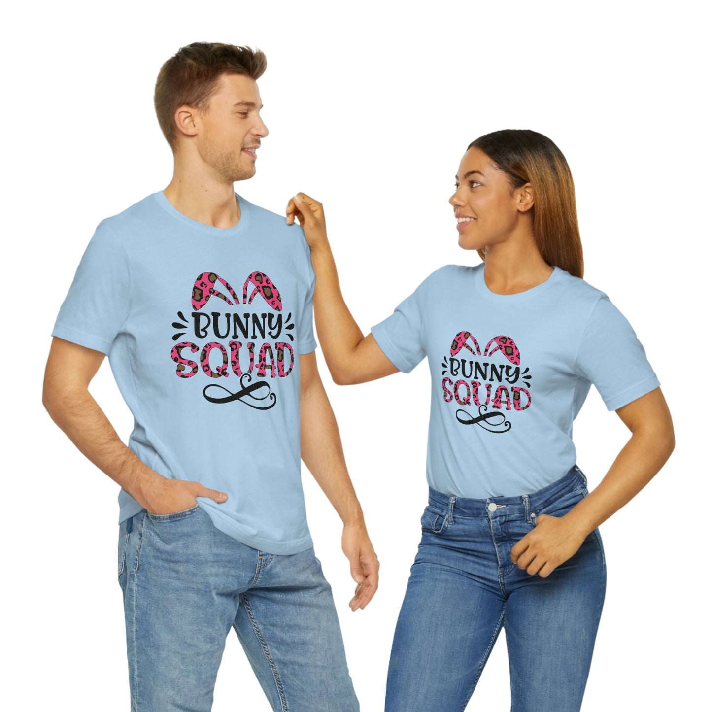 Bunny Squad Spring Easter Unisex Jersey Short Sleeve Tee