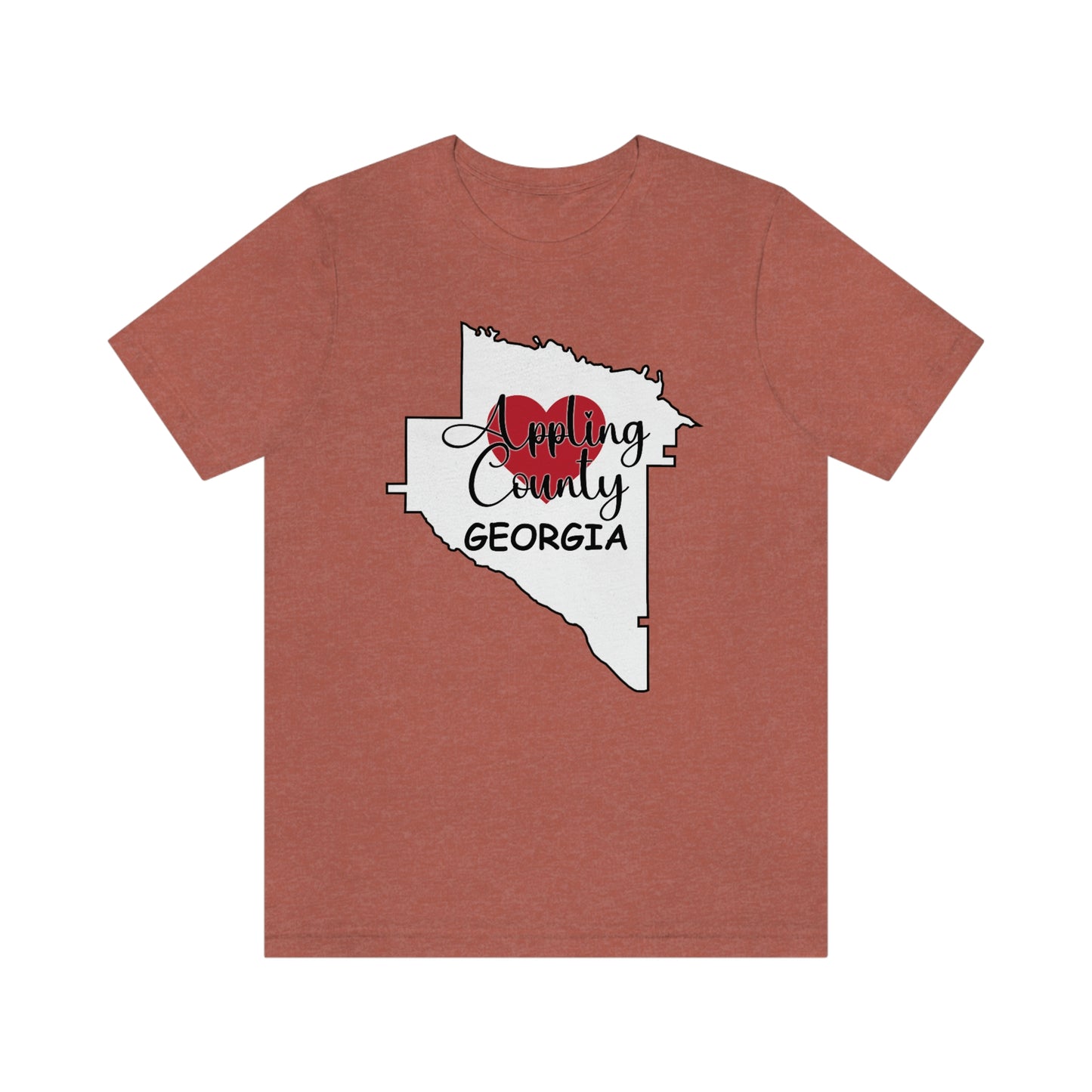 Appling County Georgia Unisex Jersey Short Sleeve Tee