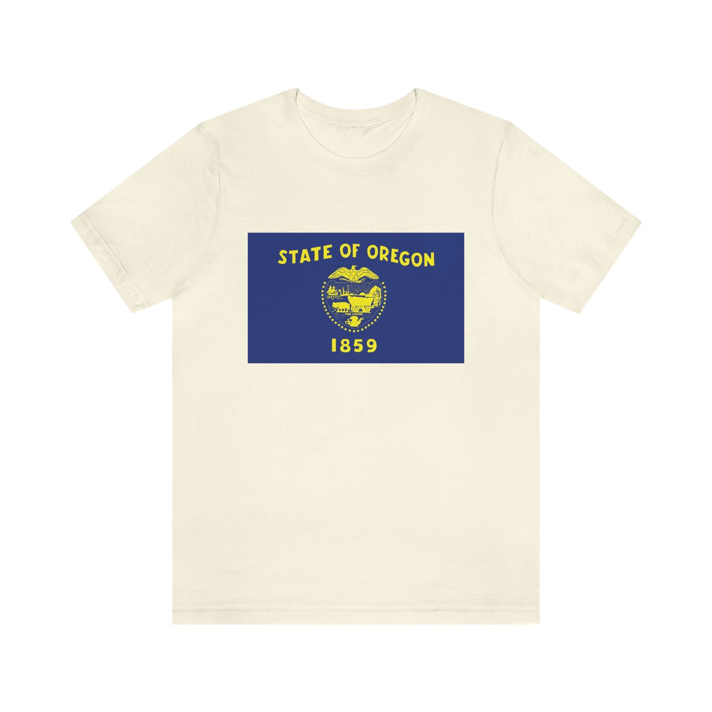 Oregon Flag Unisex Jersey Short Sleeve Tee Tshirt T-shirt