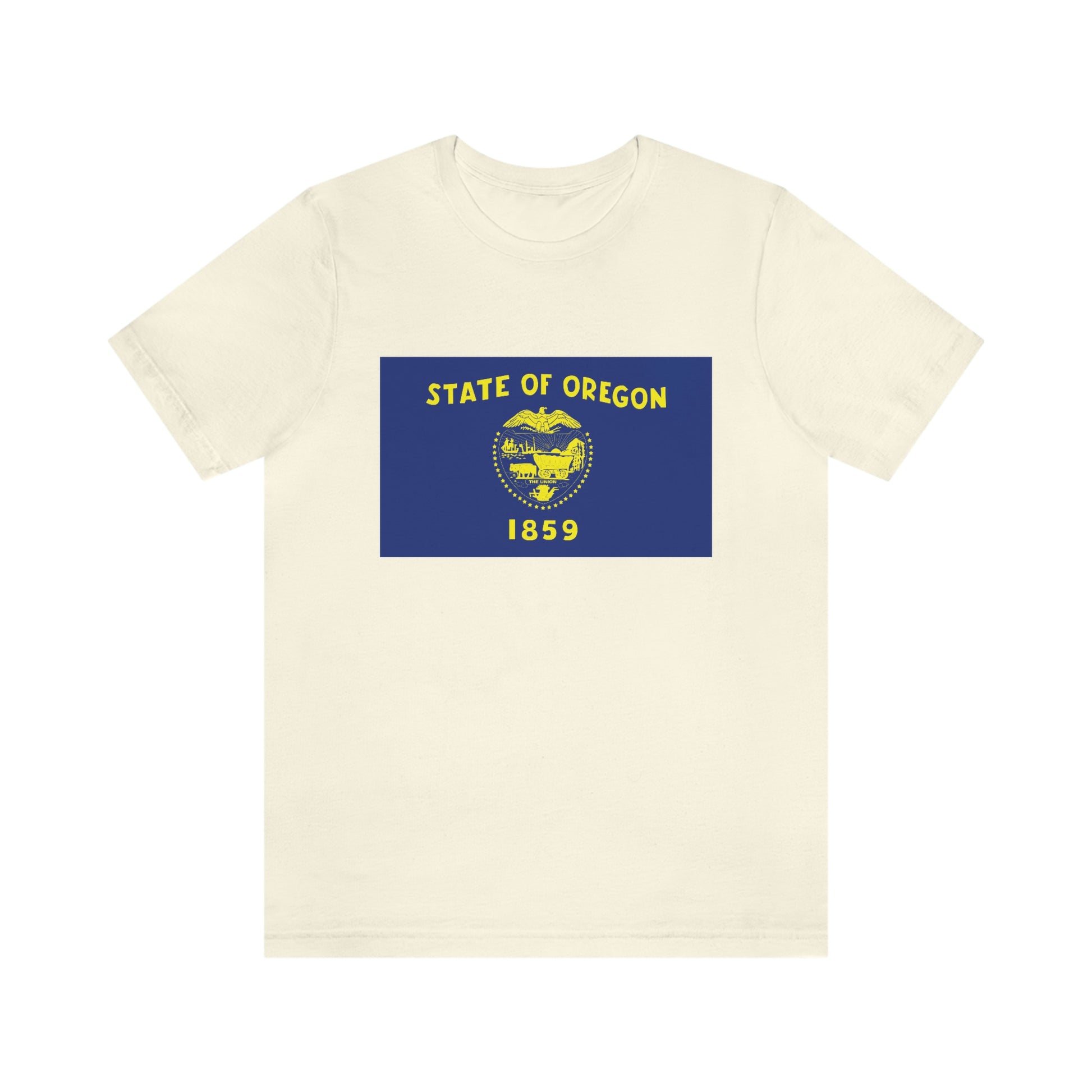 Oregon Flag Unisex Jersey Short Sleeve Tee Tshirt T-shirt