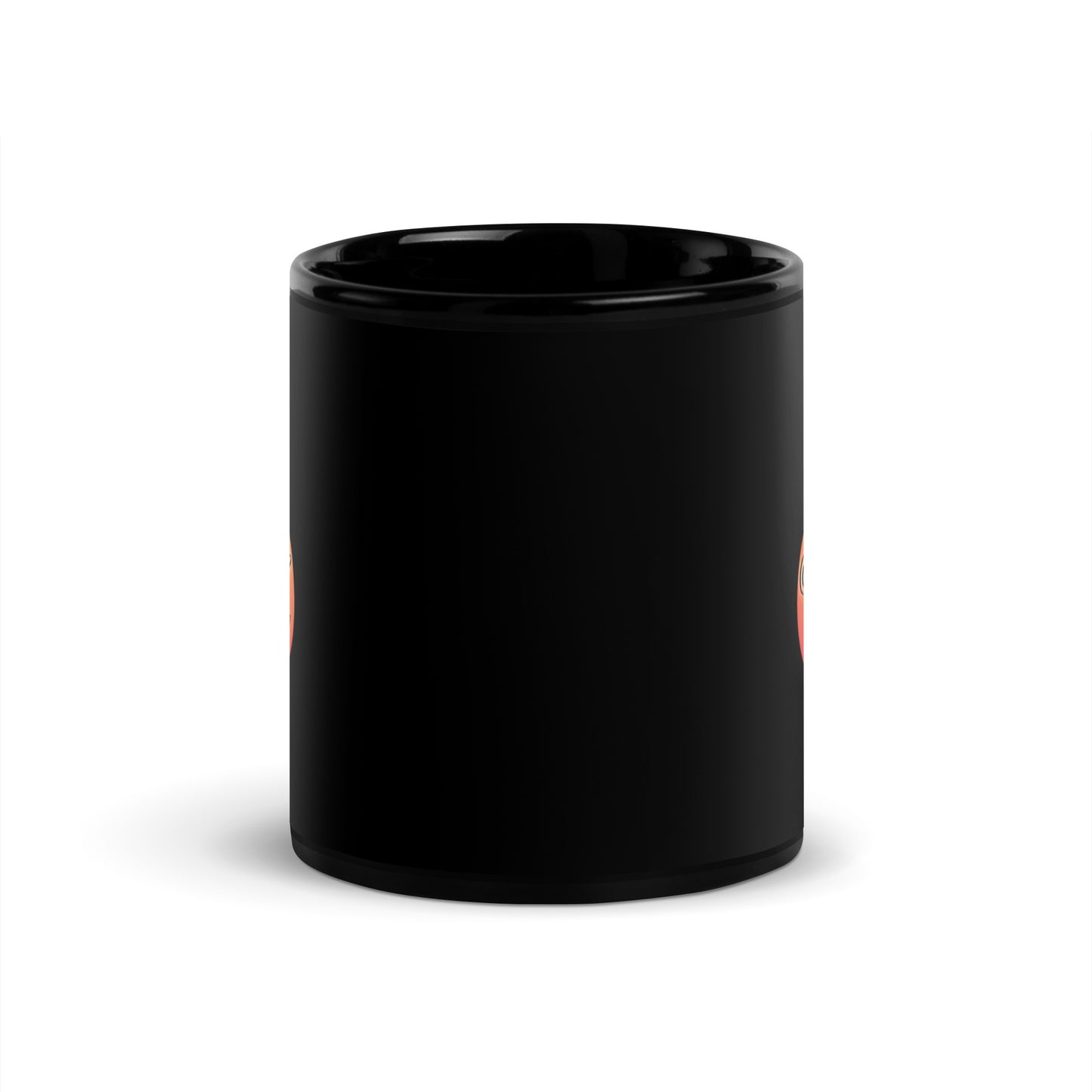 Kirkland Georgia Black Glossy Mug