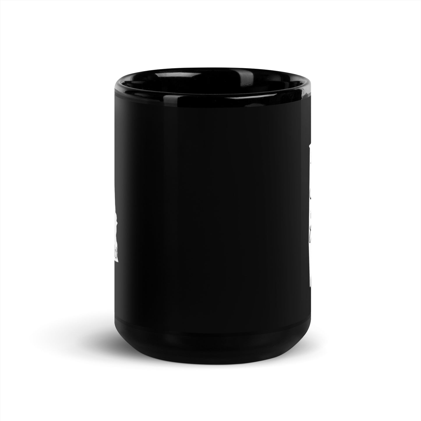 Just a Hawaii Girl in an Alabama World Black Glossy Mug
