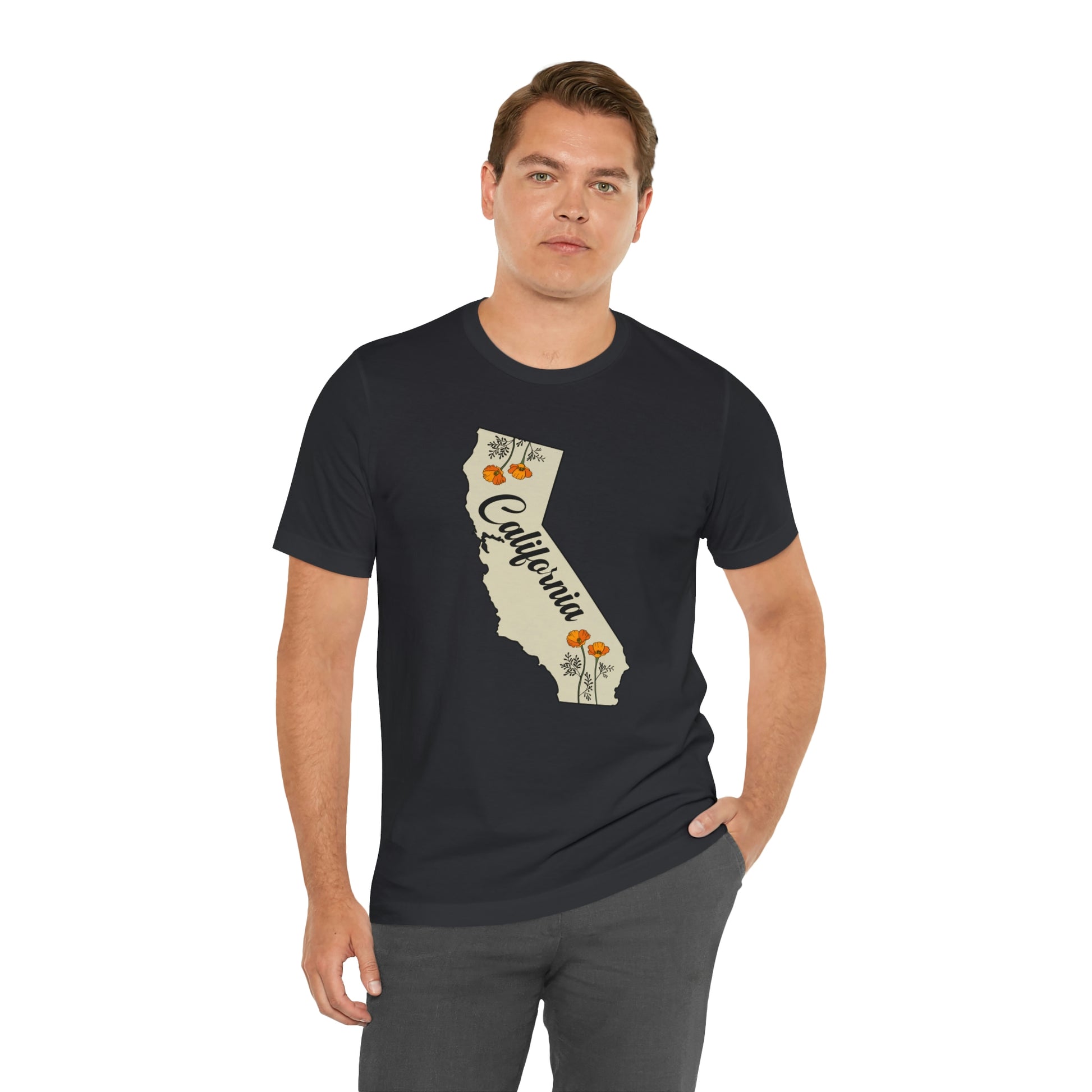 California State Flower Short Sleeve T-shirt