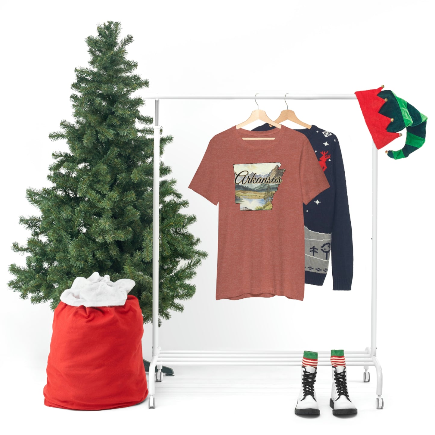Arkansas Landscape Unisex Jersey Short Sleeve Tee Tshirt T-shirt