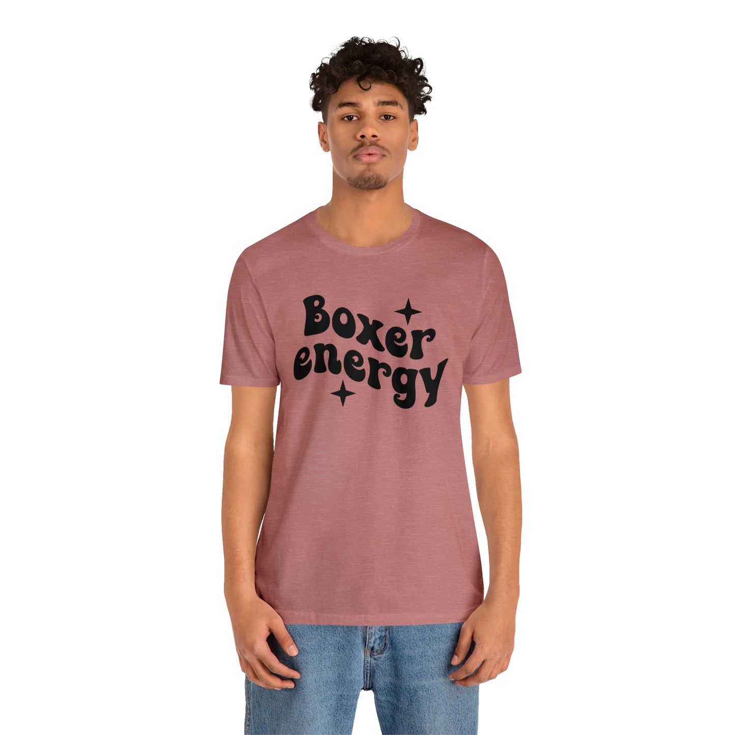 Boxer Energy Dog Short Sleeve T-shirt