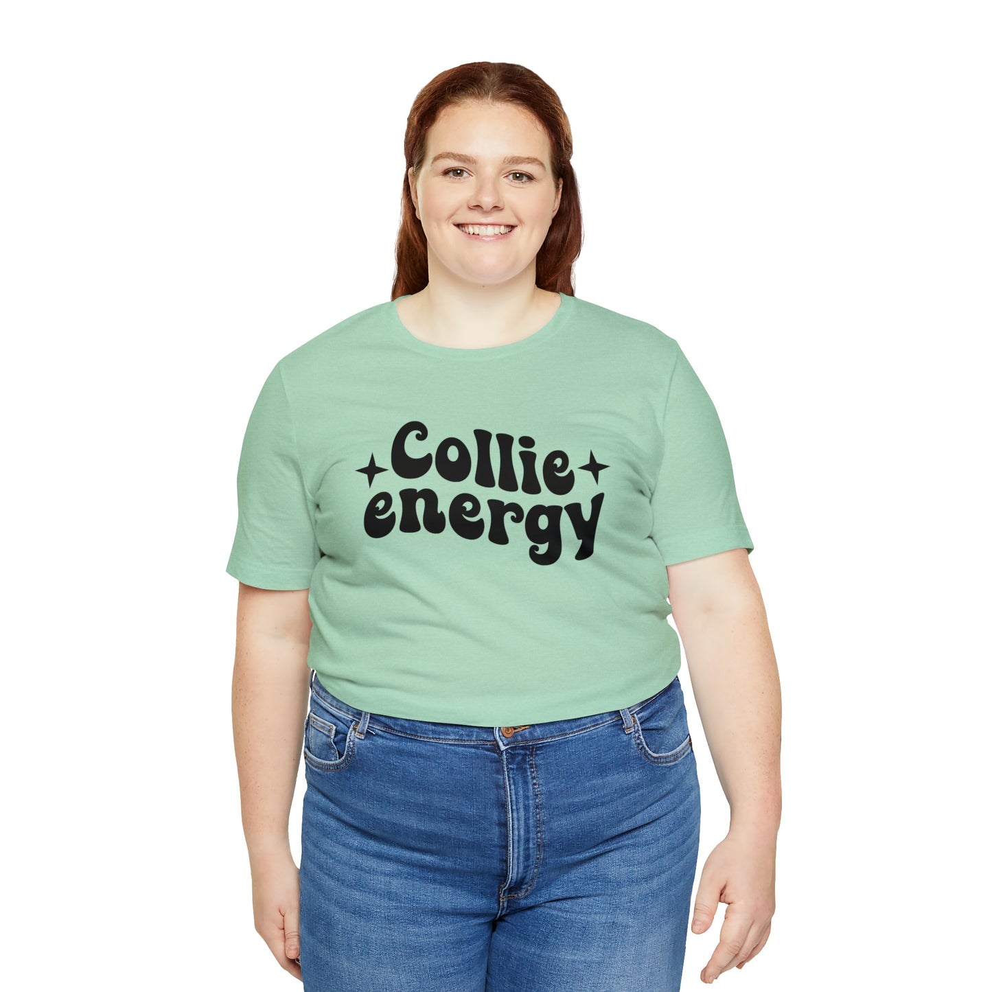Collie Energy Dog Short Sleeve T-shirt