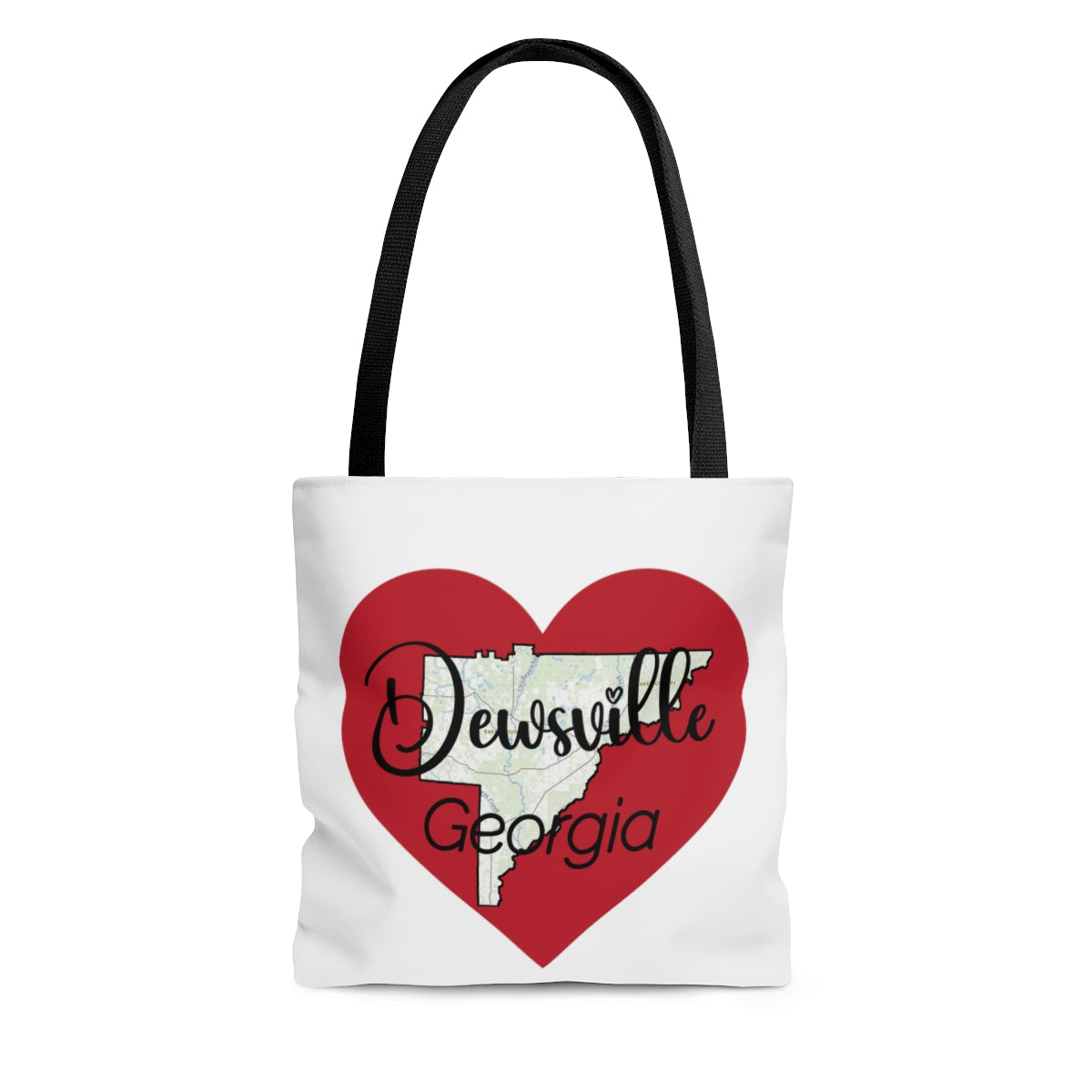 Dewsville Georgia AOP Tote Bag