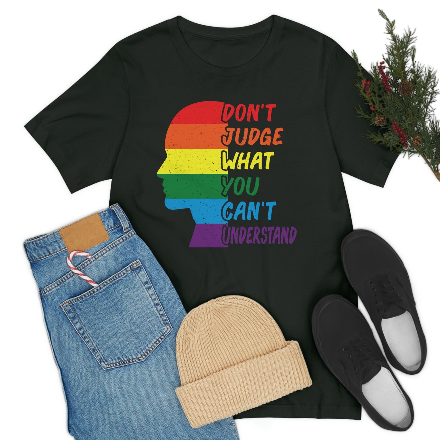 Just Judge What You Can't Understand Unisex Jersey Short Sleeve Tee