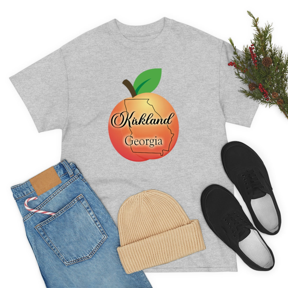 Kirkland Georgia Unisex Heavy Cotton Tee