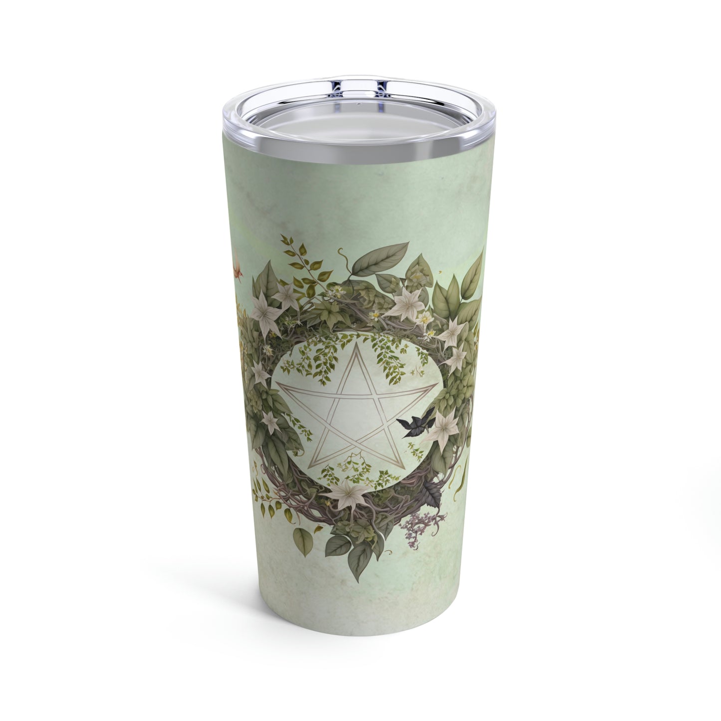 Flower Pentagram Tumbler 20oz