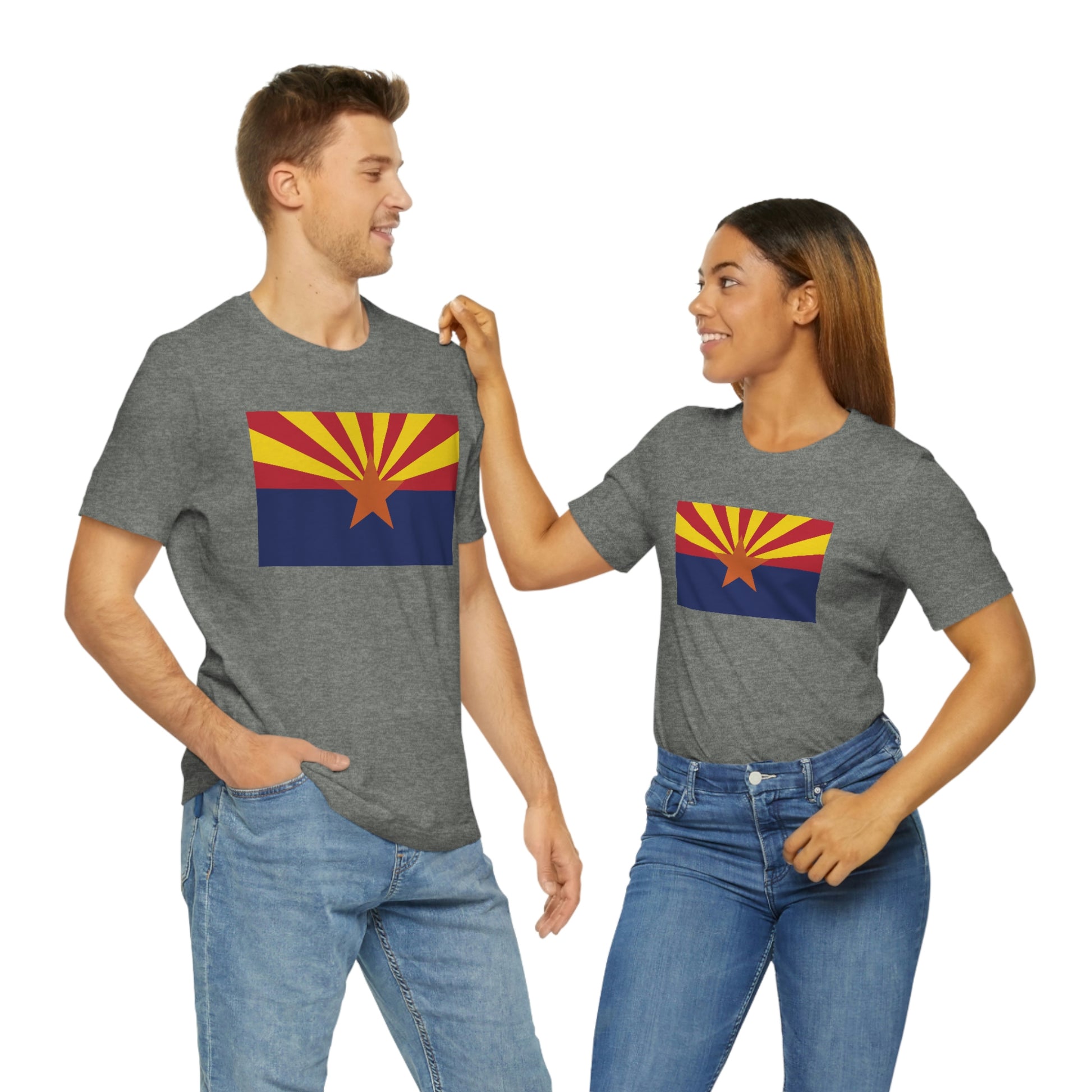 Arizona Flag Unisex Jersey Short Sleeve Tee Tshirt T-shirt