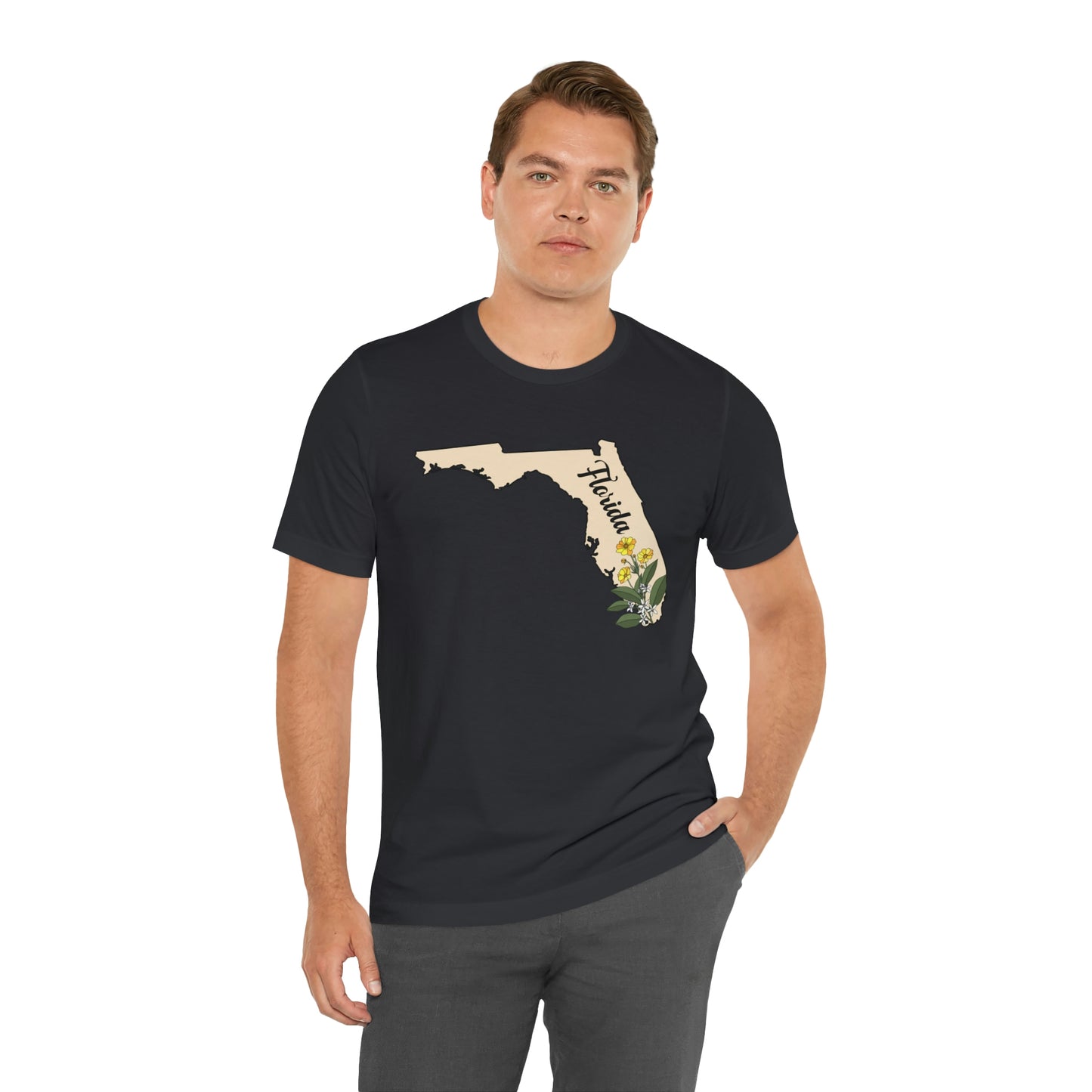 Florida State Flower Short Sleeve T-shirt