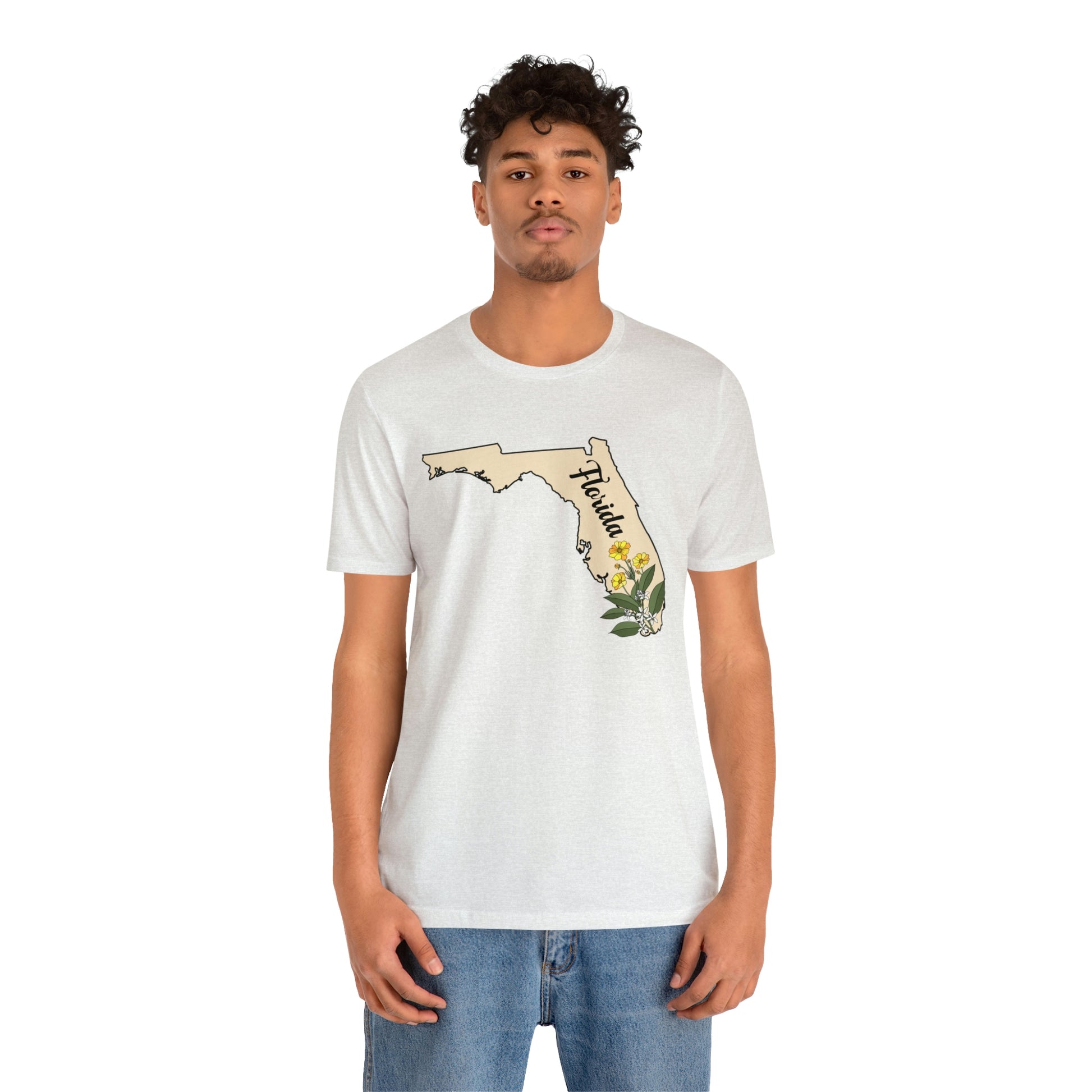 Florida State Flower Short Sleeve T-shirt