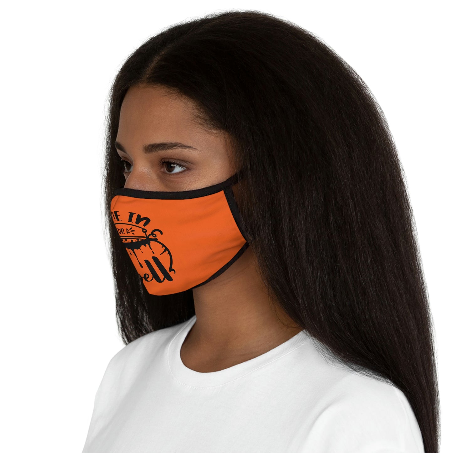 Come in for a Spell Fitted Polyester Face Mask