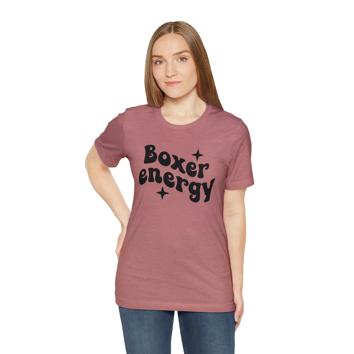 Boxer Energy Dog Short Sleeve T-shirt