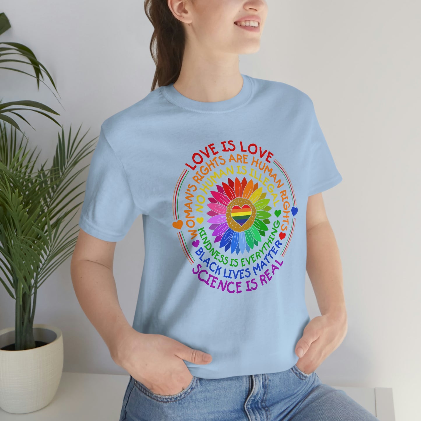 Awareness Print Unisex Jersey Short Sleeve Tee
